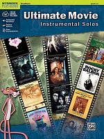 ULTIMATE MOVIE Instrumental Solos + Audio Online / trombon (pozoun) a klavír (PDF)