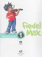 Fiedel Max 1 - Schule für Violine + Audio Online / houslová škola