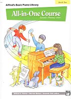 Alfred's Basic PIANO All-in-One Course 2 - klavírní lekce * hudební teorie * přednesové skladbičky