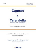 Cancan & Tarantela - smyčcový soubor (snadné) / partitura + party