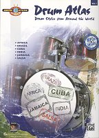 Drum Atlas 1 (Drum Styles from Around the World - Africa, Brazil, Cuba, India, Jamaica, Salsa) + CD