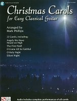 Christmas Carols for Easy Classical Guitar + Audio Online / kytara + tabulatura