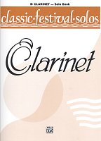 CLASSIC FESTIVAL SOLOS 1 for CLARINET - solo book