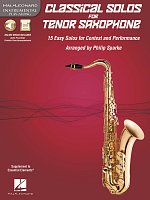 CLASSICAL SOLOS for TENOR SAXOPHONE + Audio Online / tenor sax + piano (pdf)