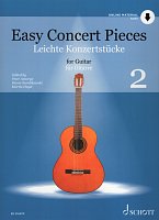 Easy Concert Pieces 2 + Audio Online / přednesové skladby pro mírně pokročilé kytaristy