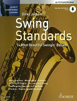 SWING STANDARDS (14 most beautifull swingin' ballads) + Audio Online / alto sax & piano