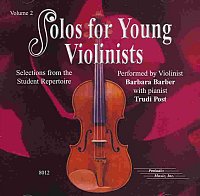 SOLOS FOR YOUNG VIOLINISTS 2 - CD with piano accompaniment