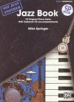 Not Just Another Jazz Book 2 (blue) + CD / 10 originálních mírně náročnějších klavírních skladeb