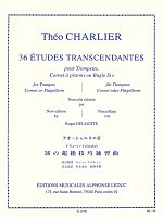 36 ETUDES TRANSCENDANTES by Théo Charlier / trumpet