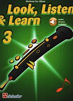 LOOK, LISTEN & LEARN 3 + Audio Online / method for oboe