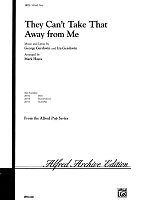 They Can´t Take That Away from Me (Gershwin) / SAB* a klavír/akordy