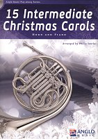 15 Intermediate Christmas Carols + CD / waltornia i fortepian