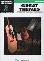 Essential Elements: GREAT THEMES / guitar ensemble (3 guitars) - 15 popular songs from film and TV