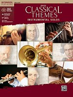 Easy CLASSICAL THEMES Instrumental Solos + Audio Online / horn in F and piano (PDF)