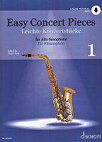Easy Concert Pieces 1 + Audio Online / alto sax + piano