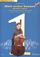 My First Concert + CD / very easy concert pieces for double bass and piano