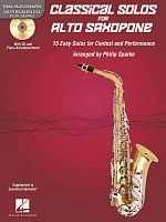 CLASSICAL SOLOS for ALTO SAXOPHONE + Audio Online / altový saxofon a klavír