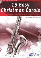 15 Easy Christmas Carols + CD / saksofon tenorowy i fortepian