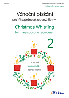 Christmas Whistling 2 / 10 Czech Christmas Carols for 3 soprano recorders