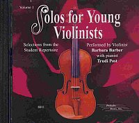 SOLOS FOR YOUNG VIOLINISTS 1 - CD with piano accompaniment