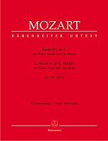 Mozart - Concerto in C major, KV 299 for flute, harp and orchestra (piano reduction)
