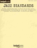 BUDGETBOOKS - JAZZ STANDARDS piano/vocal/guitar