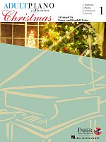 Adult Piano Adventures - CHRISTMAS 1 + Audio Online / známé vánoční melodie ve snadné úpravě pro klavír