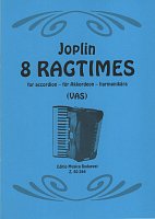 8 RAGTIMES by Scott Joplin / akordeon