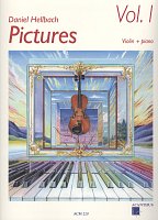PICTURES 1 by Daniel Hellbach + CD / violin and piano