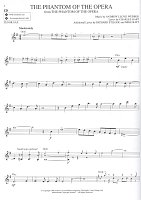ANDREW LLOYD WEBER CLASSICS + CD / tenor sax