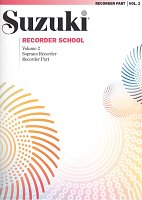 SUZUKI SOPRANO RECORDER SCHOOL 2 - recorder part