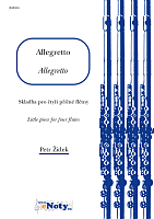 ZIDEK, Petr: Allegretto for four flutes