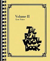 THE REAL VOCAL BOOK II - Low Voice - vocal/chords