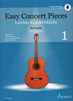 Easy Concert Pieces 1 + Audio Online / snadné přednesové skladby pro kytaru