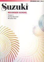 SUZUKI SOPRANO RECORDER SCHOOL 1 - recorder part