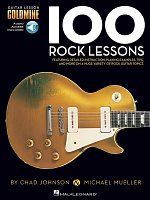 100 Rock Lessons + Audio Online / kytara + tabulatura