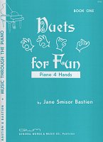 DUETS FOR FUN 1 by Jane Smisor Bastien - jednoduchá klavírní dueta