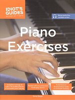 Idiot's Guide - Piano Exercises + Audio Online / klavírní cvičení pro začátečníky