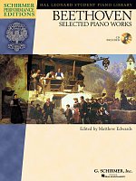 BEETHOVEN - selected piano works + Audio Online / sólo klavír