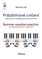 Summer Vacation Practice / jazzy pieces for 1 piano 4 hands