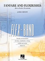 FLEX-BAND - Fanfare and Flourishes (for a Festive Occasion) / score + parts