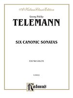 Telemann: Six Sonatas in Canon Form for Two Recorders