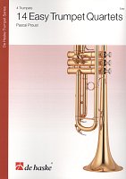 14 Easy Trumpet Quartets / score + parts