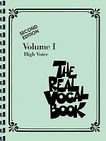 THE REAL VOCAL BOOK I - High Voice - vocal/chords