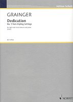 Grainger: Dedication No.1 from Kipling Settings / zpěv (tenor) a klavír