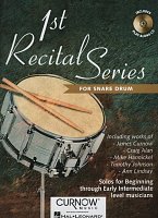 1st RECITAL SERIES + CD / snare drum - solo book