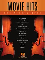 Movie Hits for Violin Duets / filmové melódie pre dvoje husle