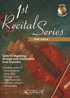 1st RECITAL SERIES + CD / viola - solo book