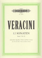 Veracini: 12 Sonaten II (4-6) / alto recorder (flute, violin) and basso continuo (piano, violoncello)