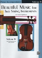 Beautiful Music 4 for Two String Instruments / klavírny sprievod